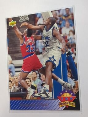 Shaquille O'Neal Upper Deck 1992-93 Rookie Card #474 Near Mint